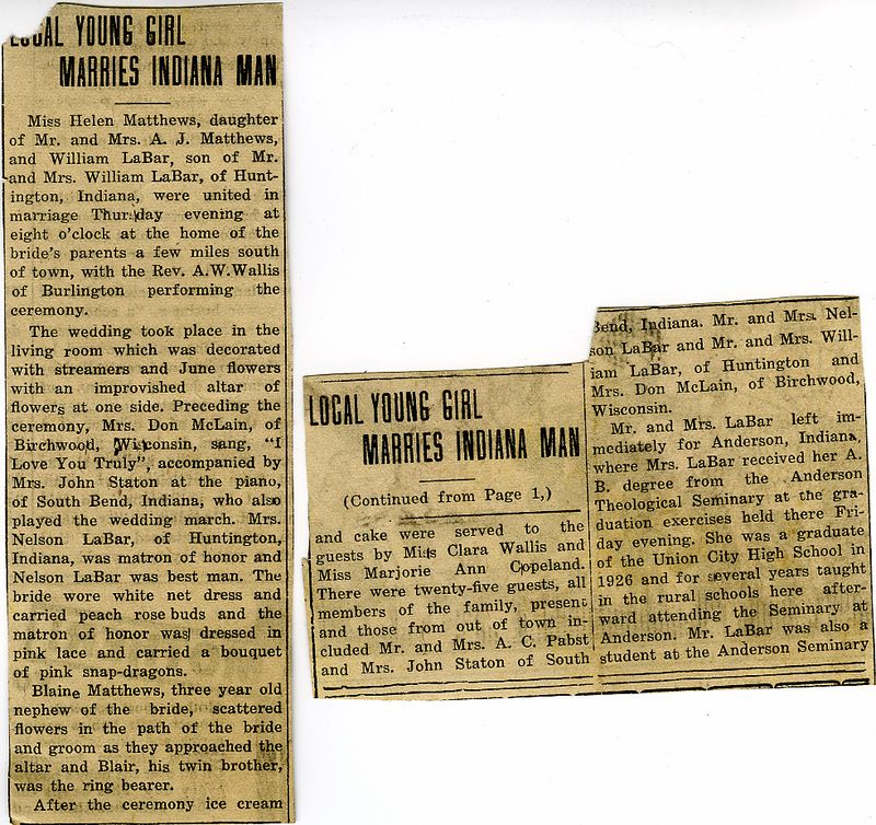 Sending Formal Wedding Announcements to Newspapers