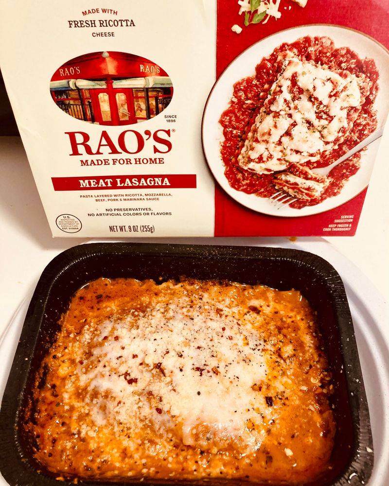 Rao’s Meat Lasagna With Bolognese (where available)