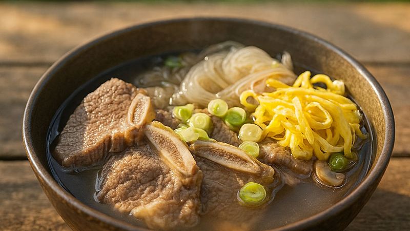 Galbitang (short rib soup)