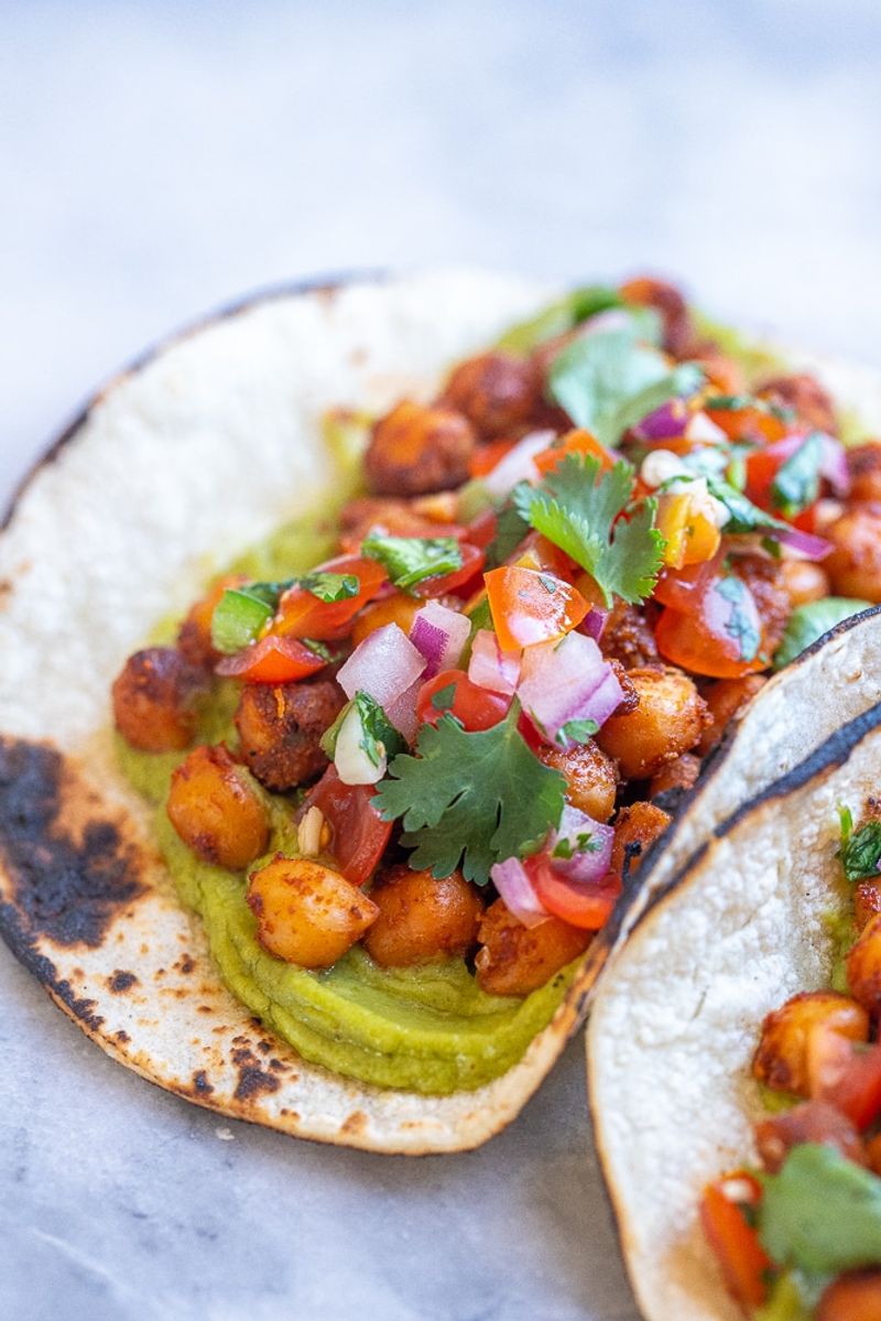 Chickpea Tacos with Smoky Seasoning