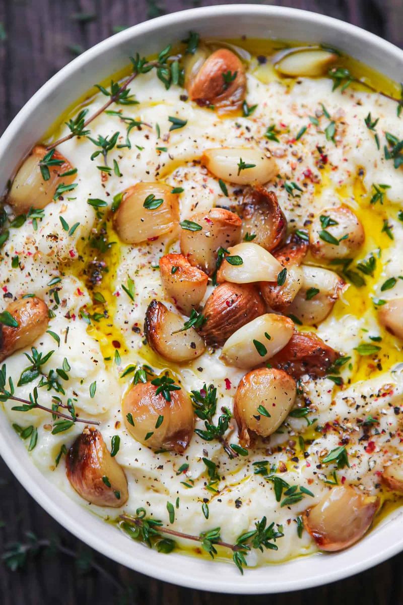 Roasted Garlic Mashed Potatoes