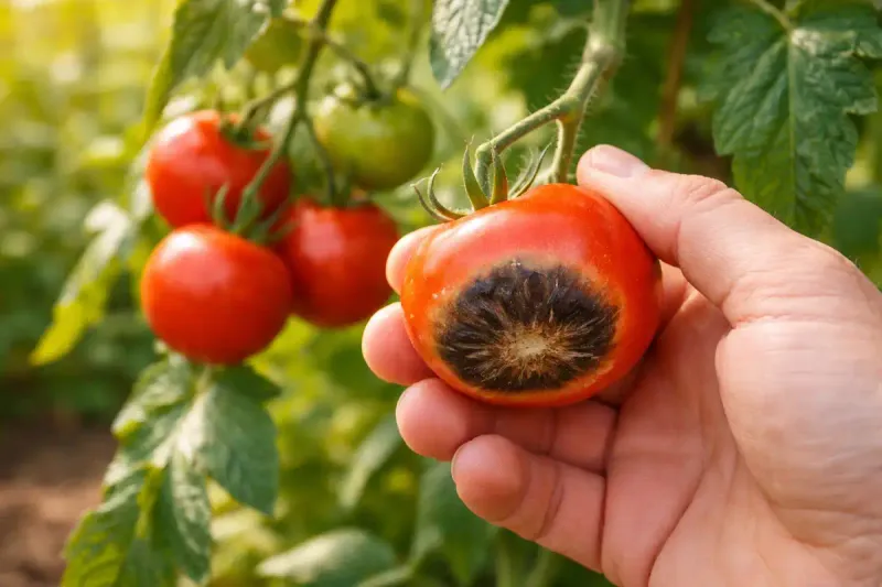 Moisture swings can increase tomato fruit problems