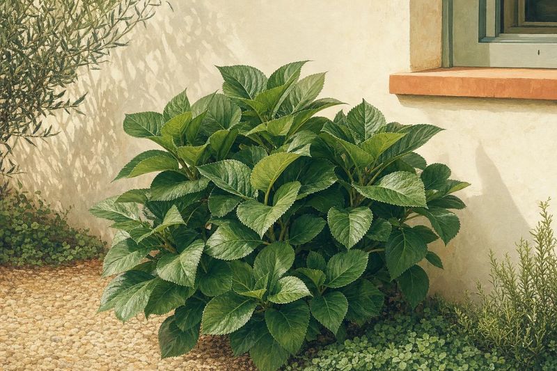 Excess nitrogen can favor leaves over flowers
