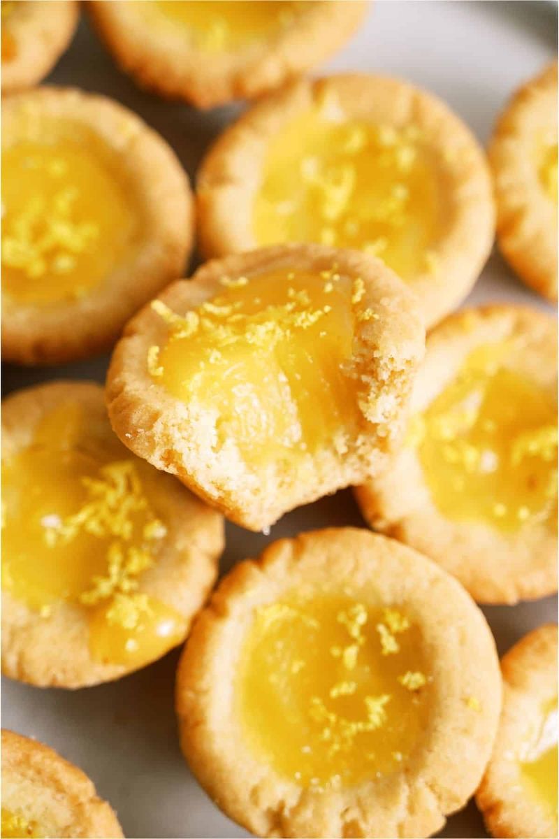 Lemon Bar Cookie Cups