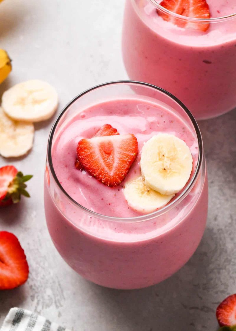 Strawberry Banana Smoothies