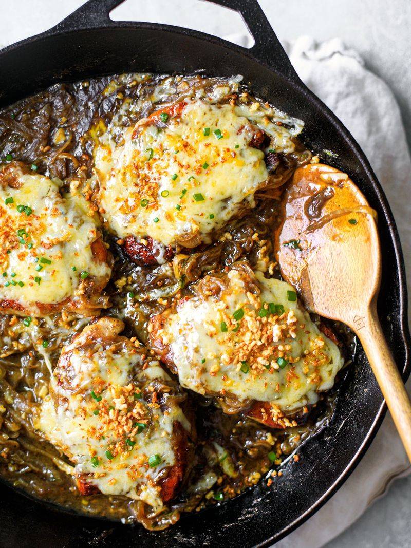 French Onion Pork Chops