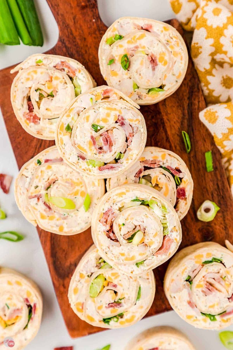 Chicken Bacon Ranch Pinwheels