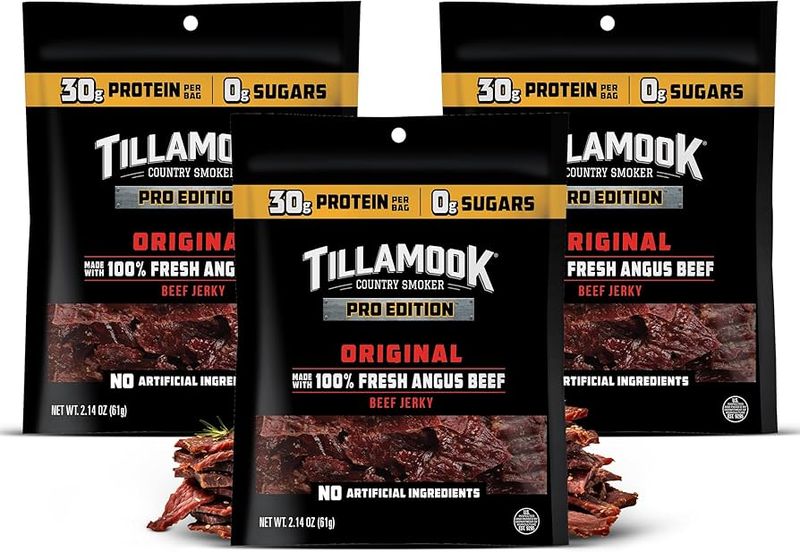 Beef jerky (no-sugar-added)