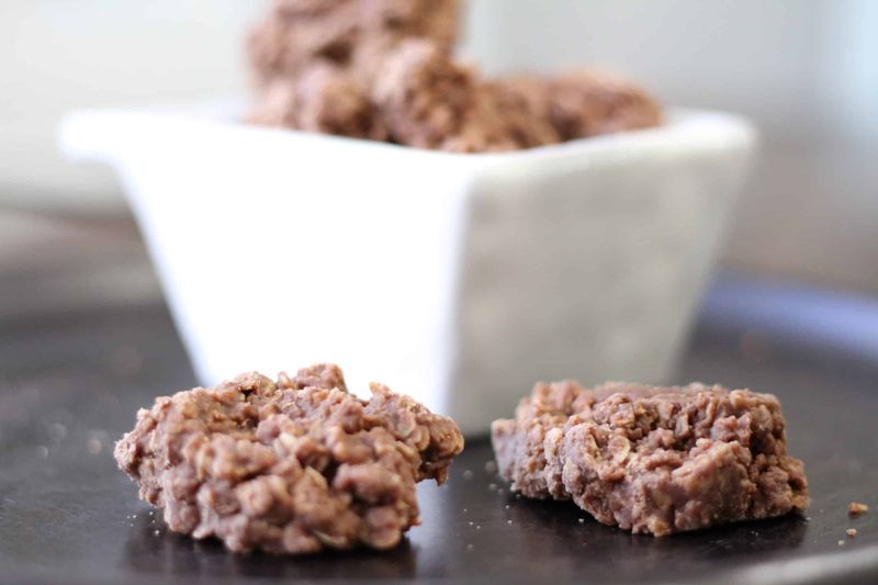 No-Bake Chocolate Oatmeal Cookies