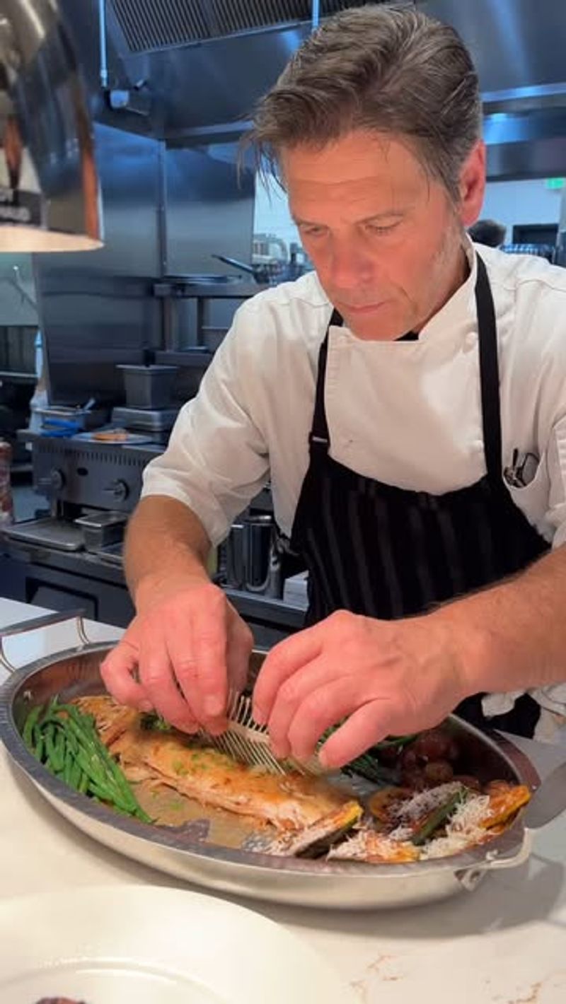 Dover Sole Meunière, Tableside