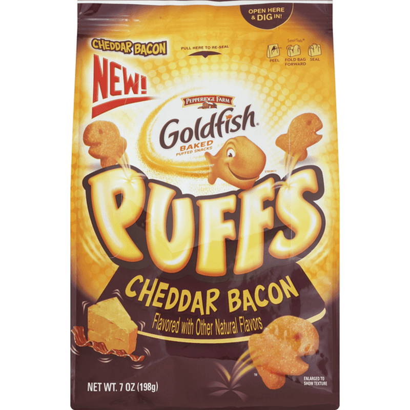 Goldfish Puffs Cheddar Bacon