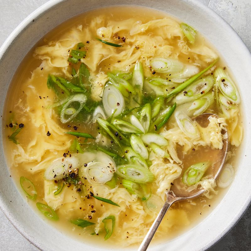 Egg Drop Soup in Ten Minutes