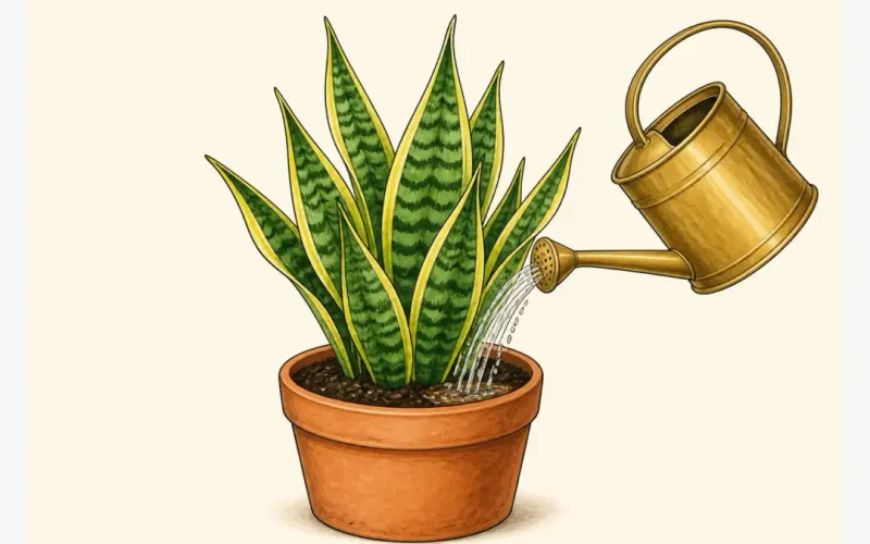 Adjust light and watering habits during recovery