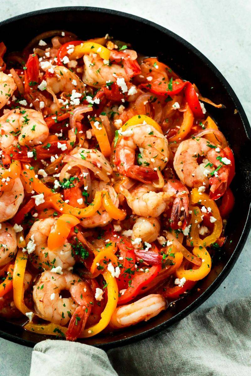 Cajun Shrimp And Peppers