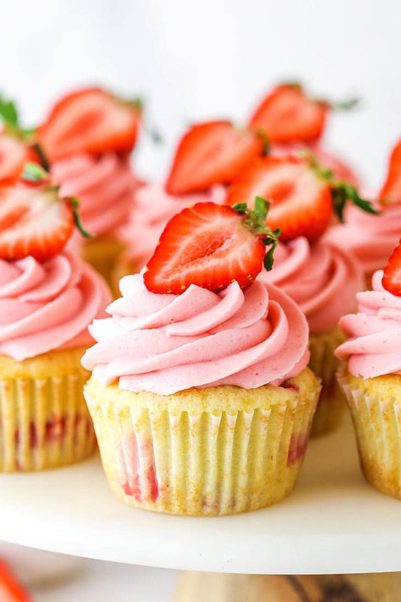 Strawberry Cupcakes