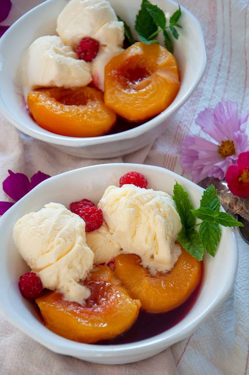 Peach Melba