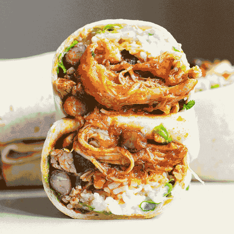 Pulled Pork Burritos