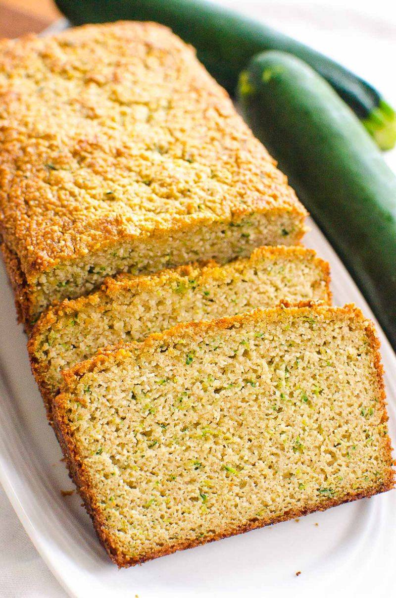 Almond Flour Zucchini Bread