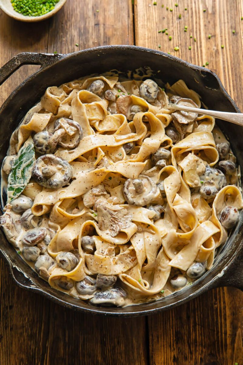 Mushroom Stroganoff