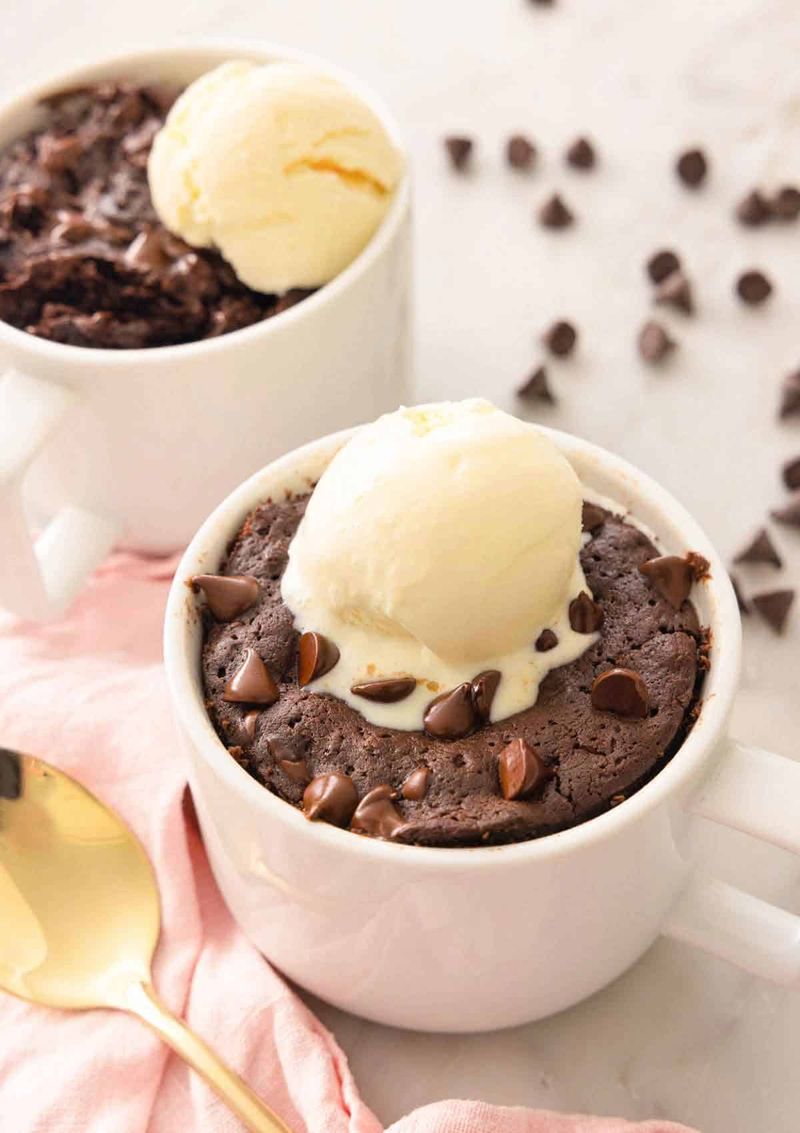 Microwave Mug Brownie