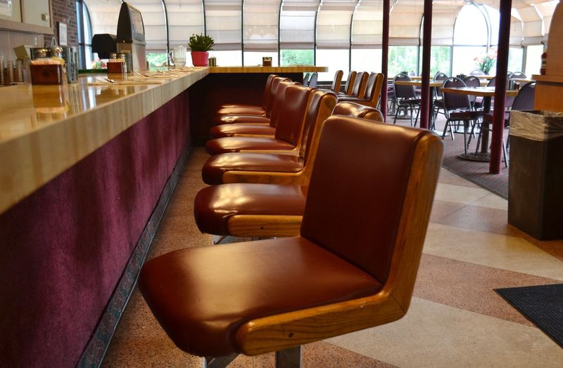 Candy bowls at the host stand