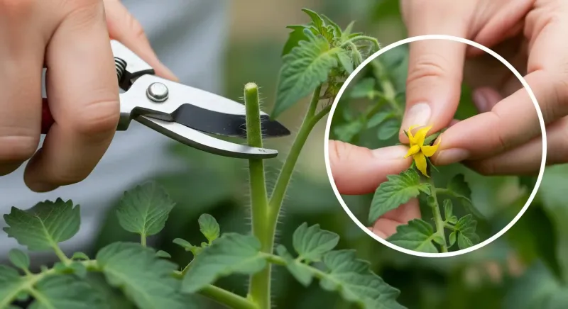 Strategically Prune New Flower Trusses