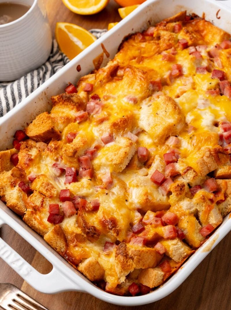 Ham And Cheese Breakfast Casserole