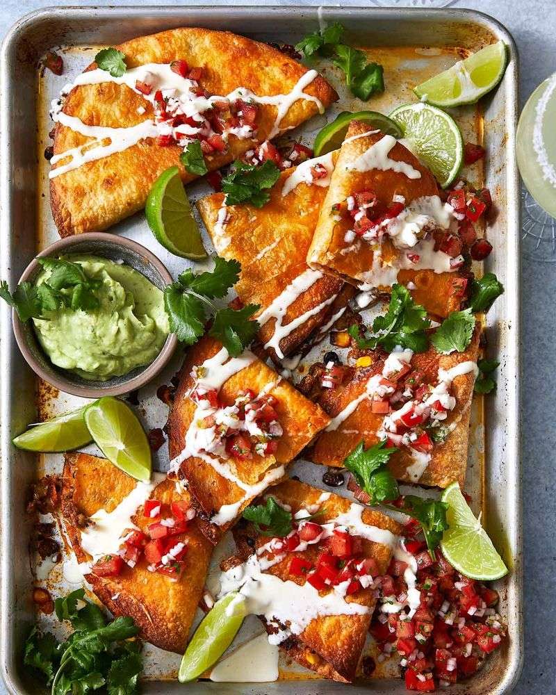 Taco Quesadillas