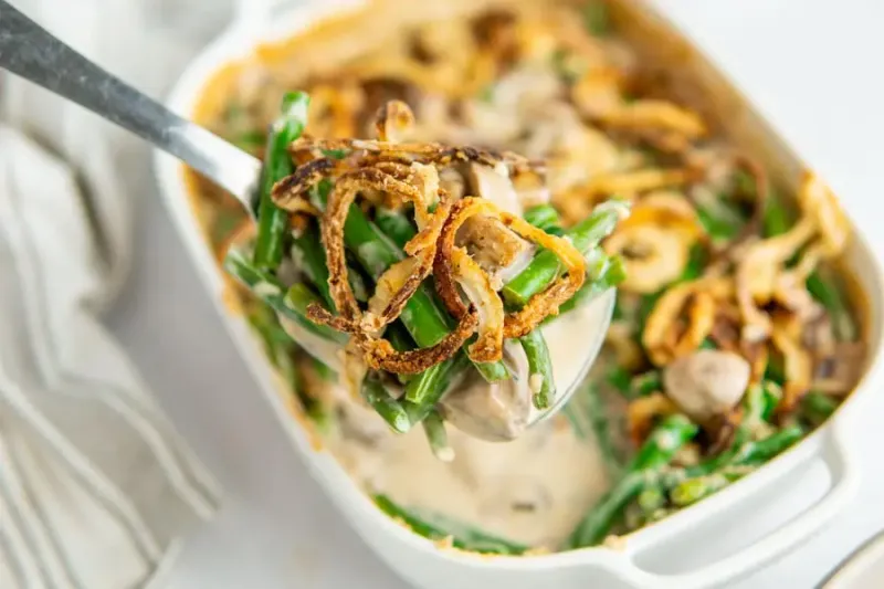 Keto Green Bean Casserole