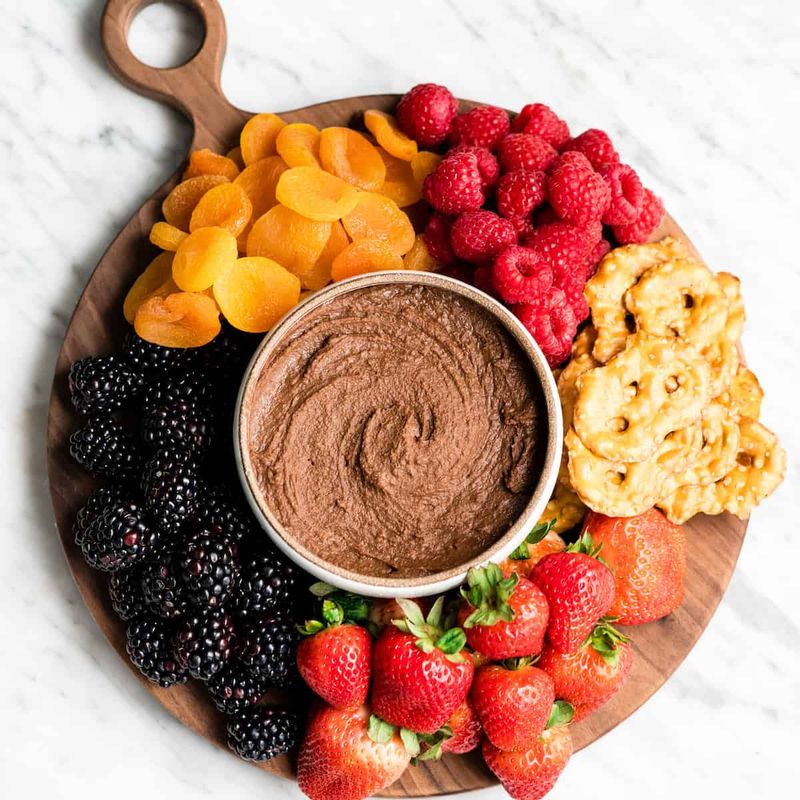 Sweet Hummus Fruit Dip