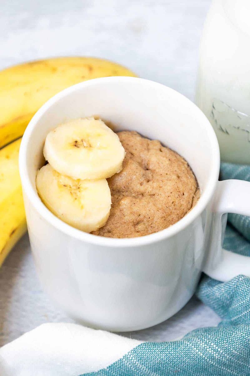 Banana Bread Mug Cake