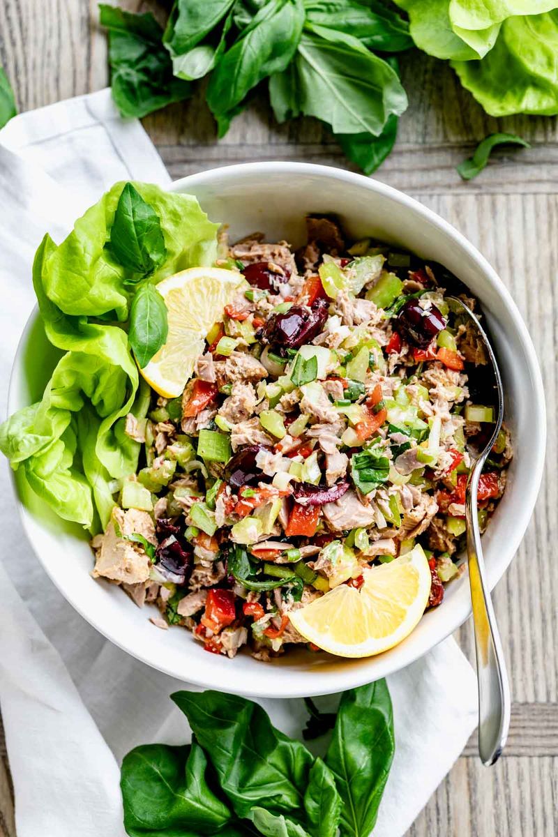 Mediterranean Tuna Salad