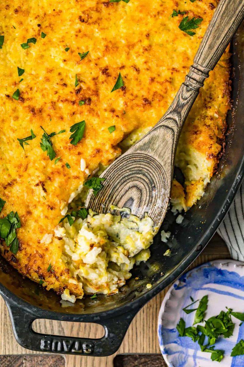 Zucchini Rice Gratin