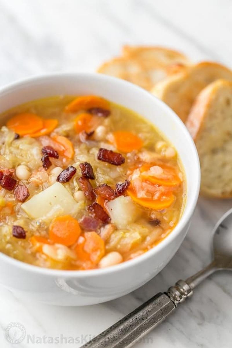 Sauerkraut And White Bean Soup