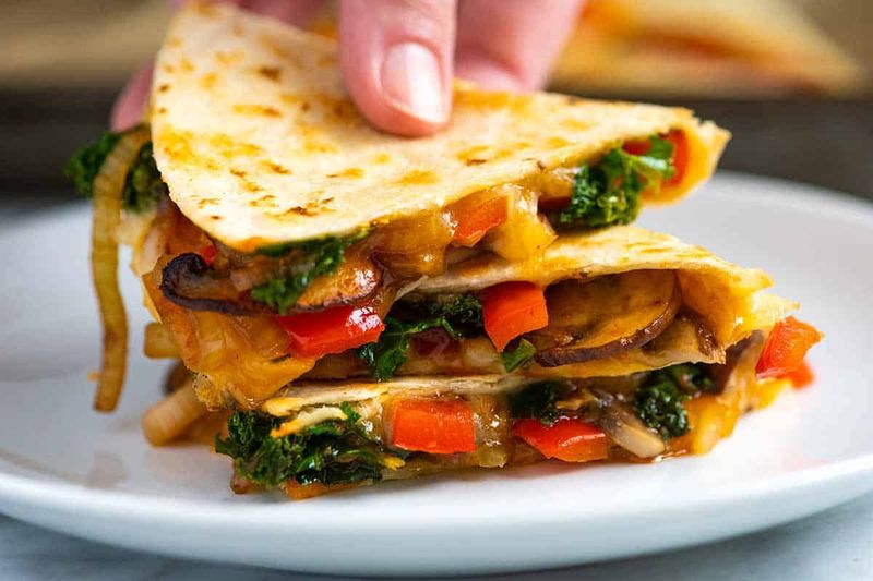 Veggie-Loaded Quesadillas