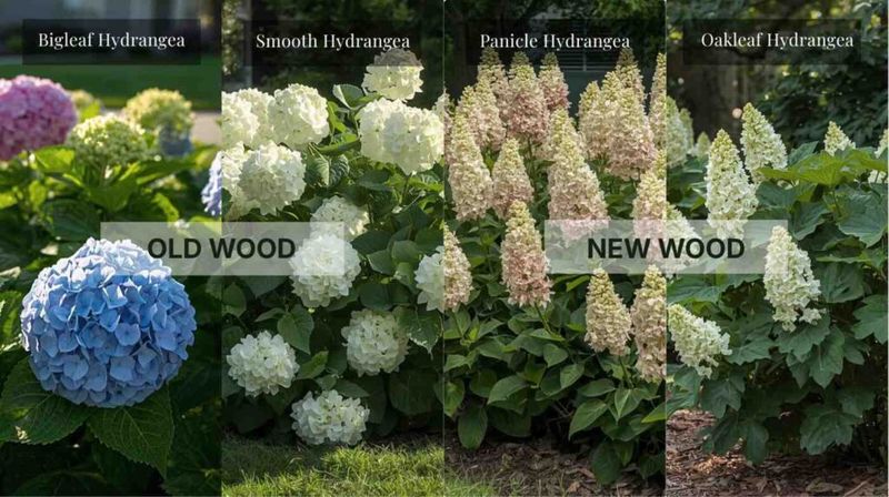 Protect the buds that match your hydrangea type