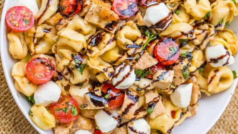 Caprese Tortellini Salad (Warm or Cold)