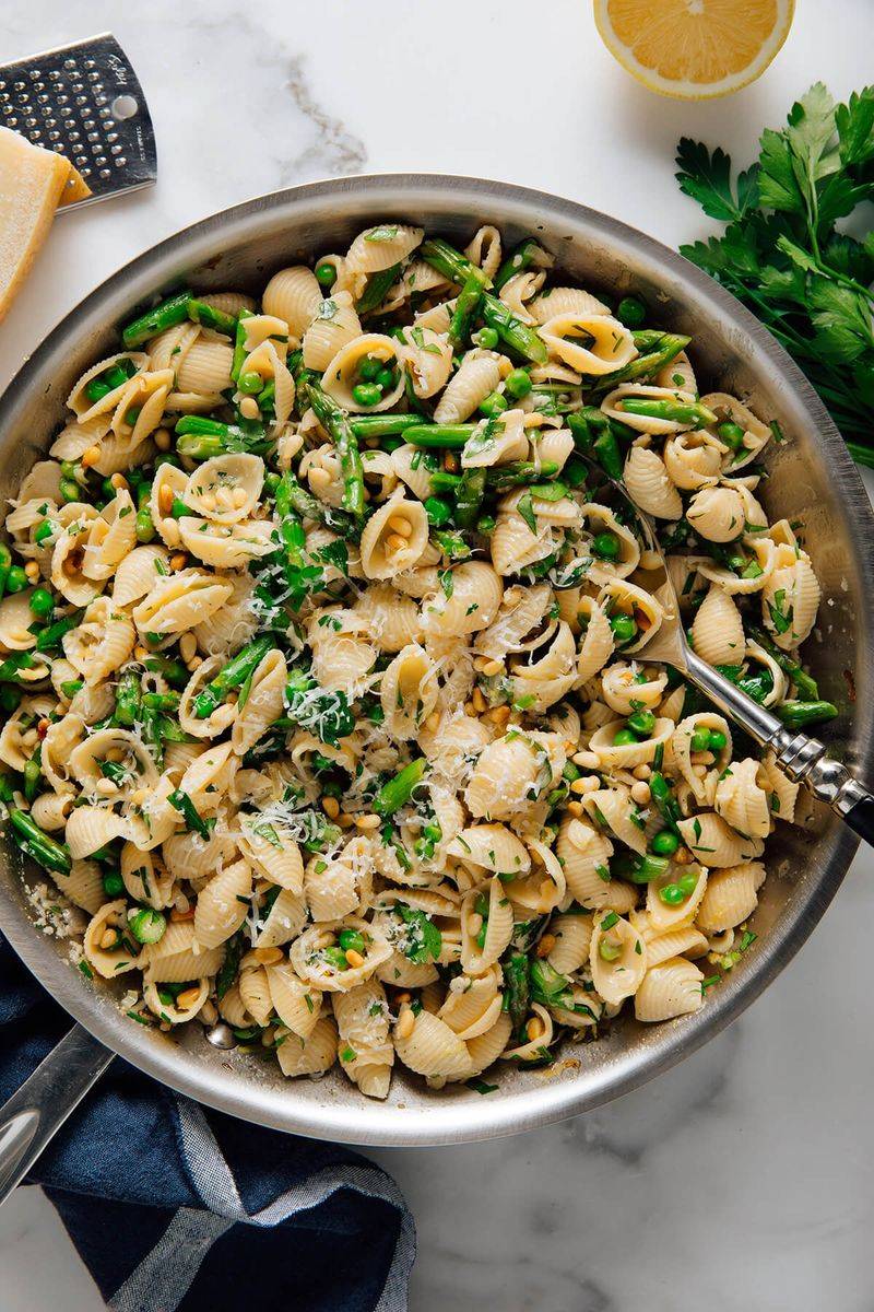 Pea, Asparagus, And Pasta Salad