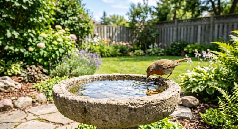 Clean, cool water keeps the invitation safe