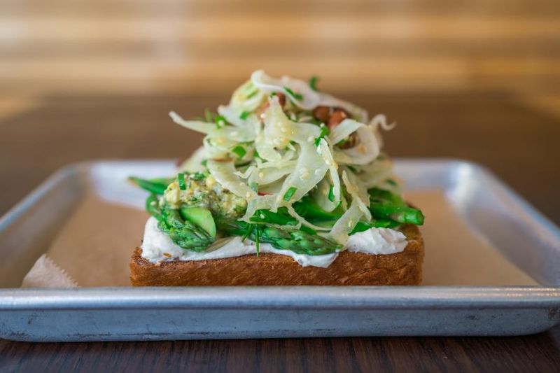 Grove Park Green Tomato Toast