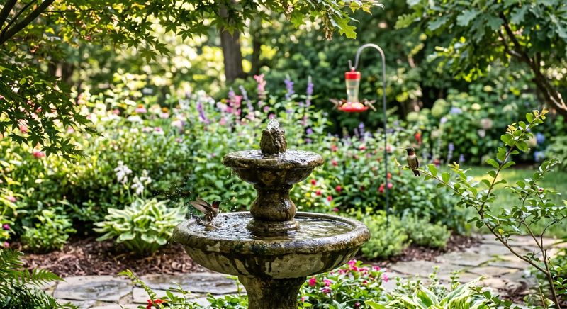 The setting around a feeder sends visual signals