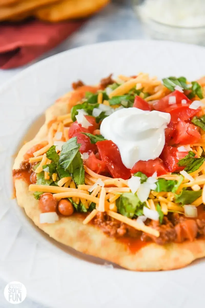 Navajo taco (Indian taco)