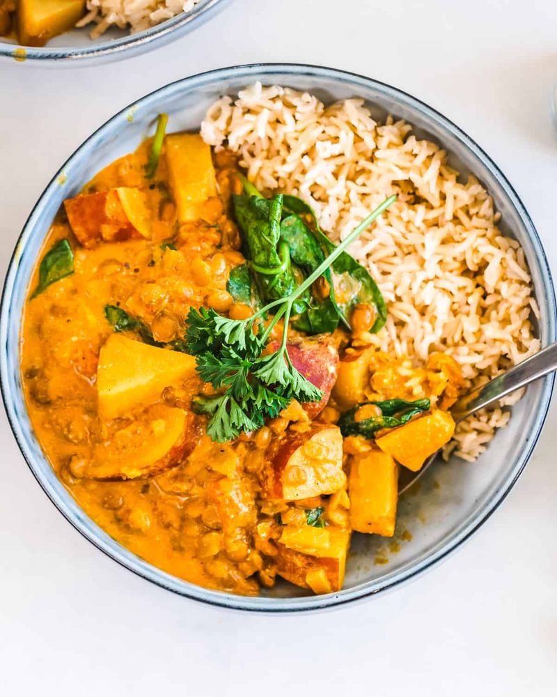Lentil And Potato Curry