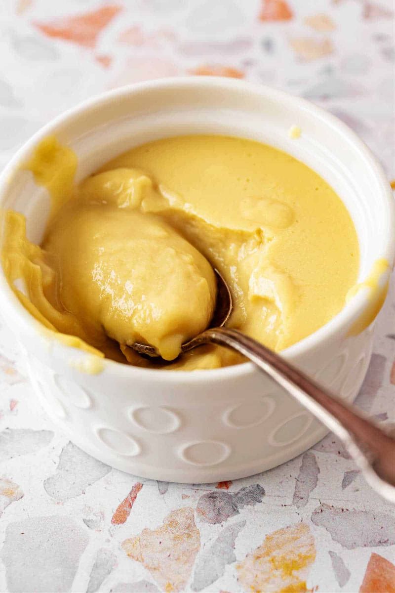 Egg Yolk Vanilla Pudding for Extra Creaminess