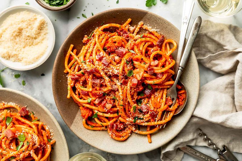 Bucatini all’amatriciana