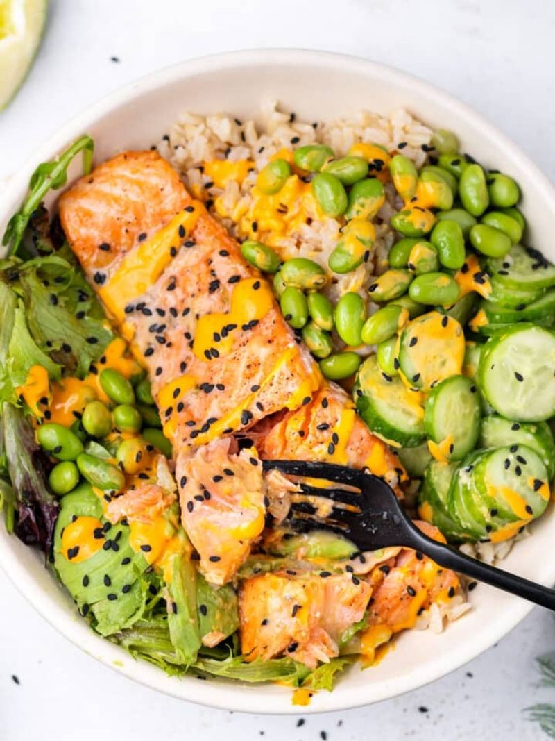 Salmon Buddha Bowl