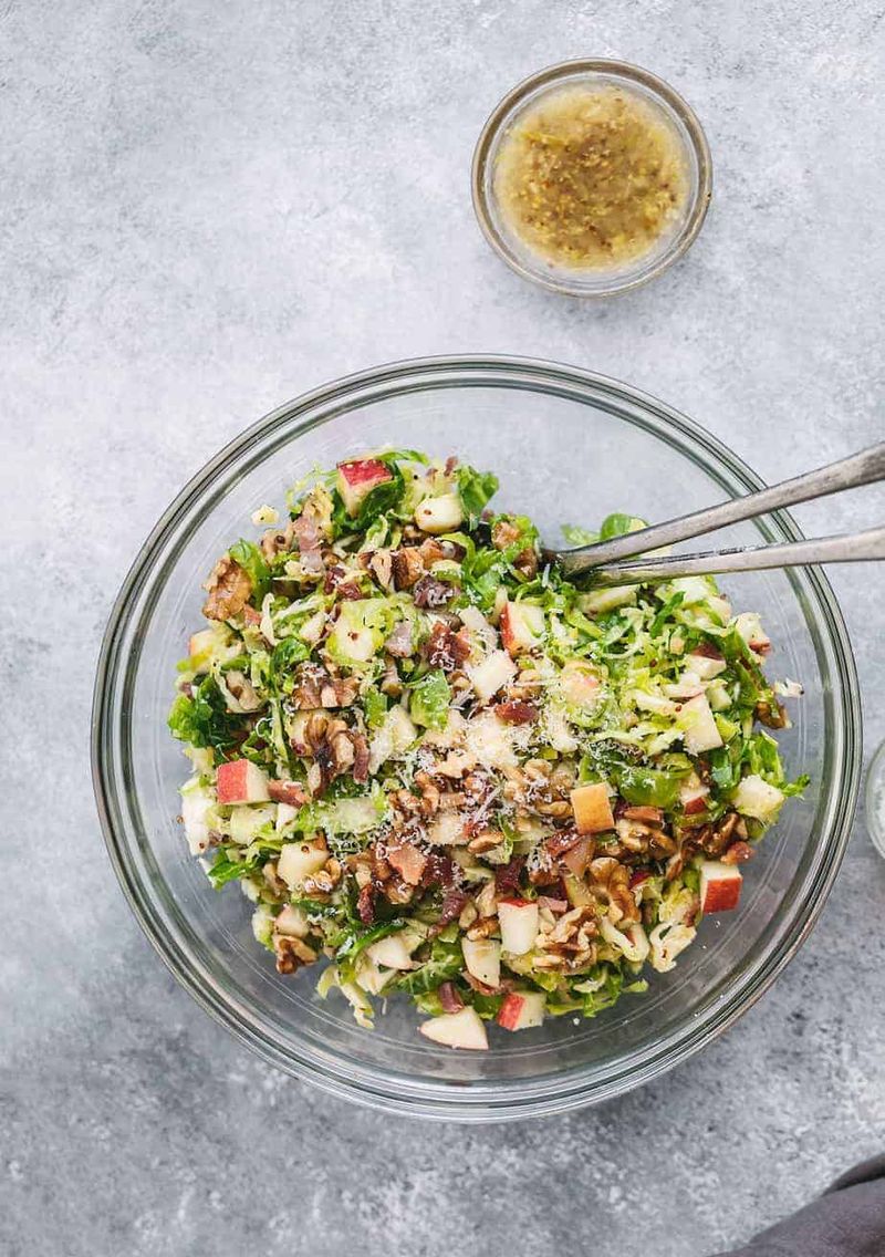 Boursin Shaved Brussels Sprouts Salad