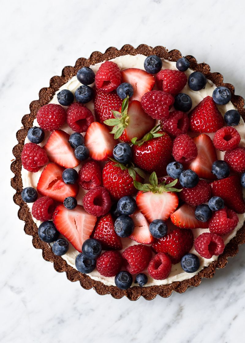 Cream Cheese Berry Pie