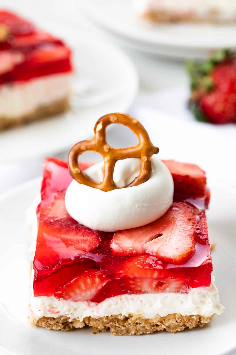 Strawberry Pretzel Salad
