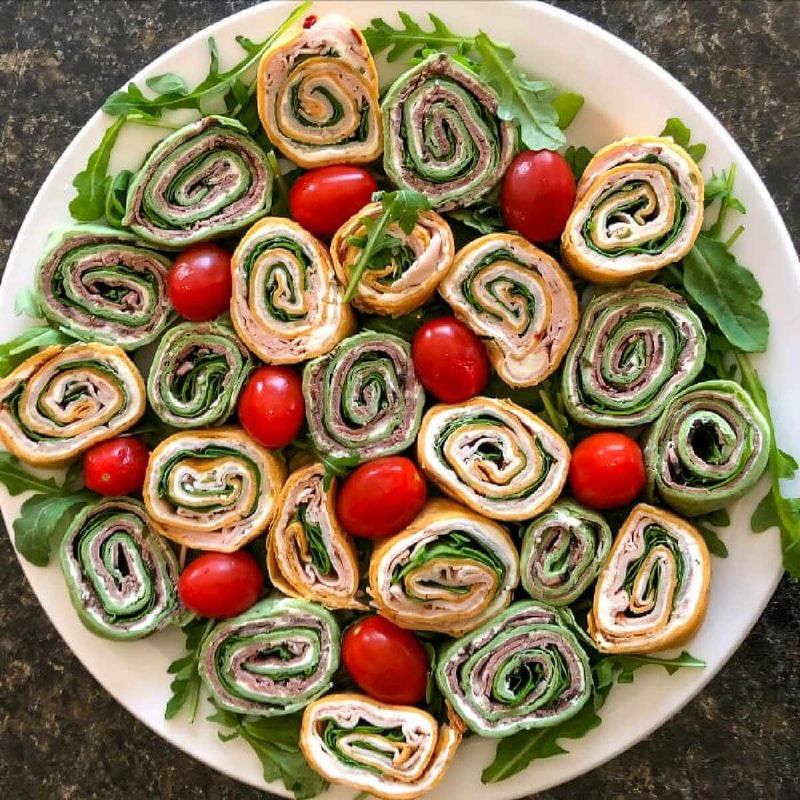 Pinwheel wraps